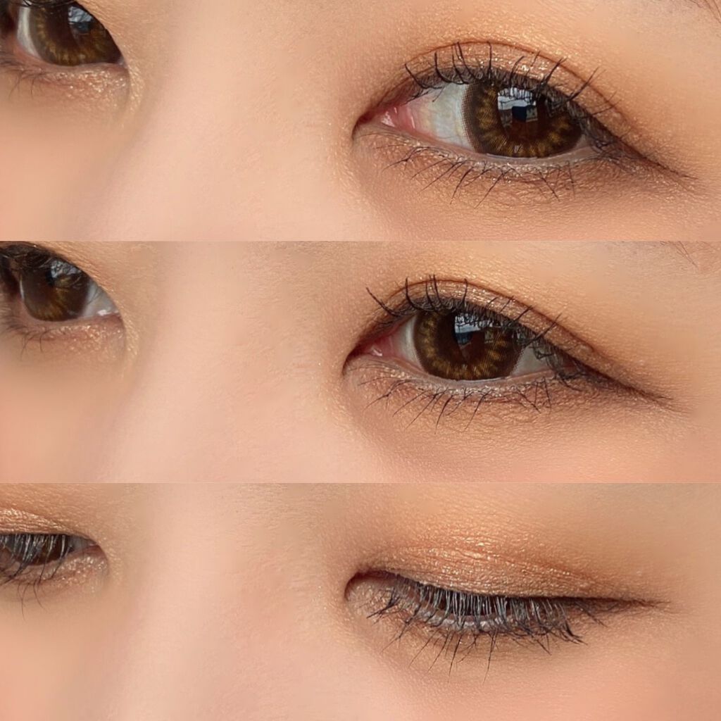 スパニッシュワンデーサークル ブラウン/OLENS/ワンデー（１DAY）カラコンを使ったクチコミ（3枚目）