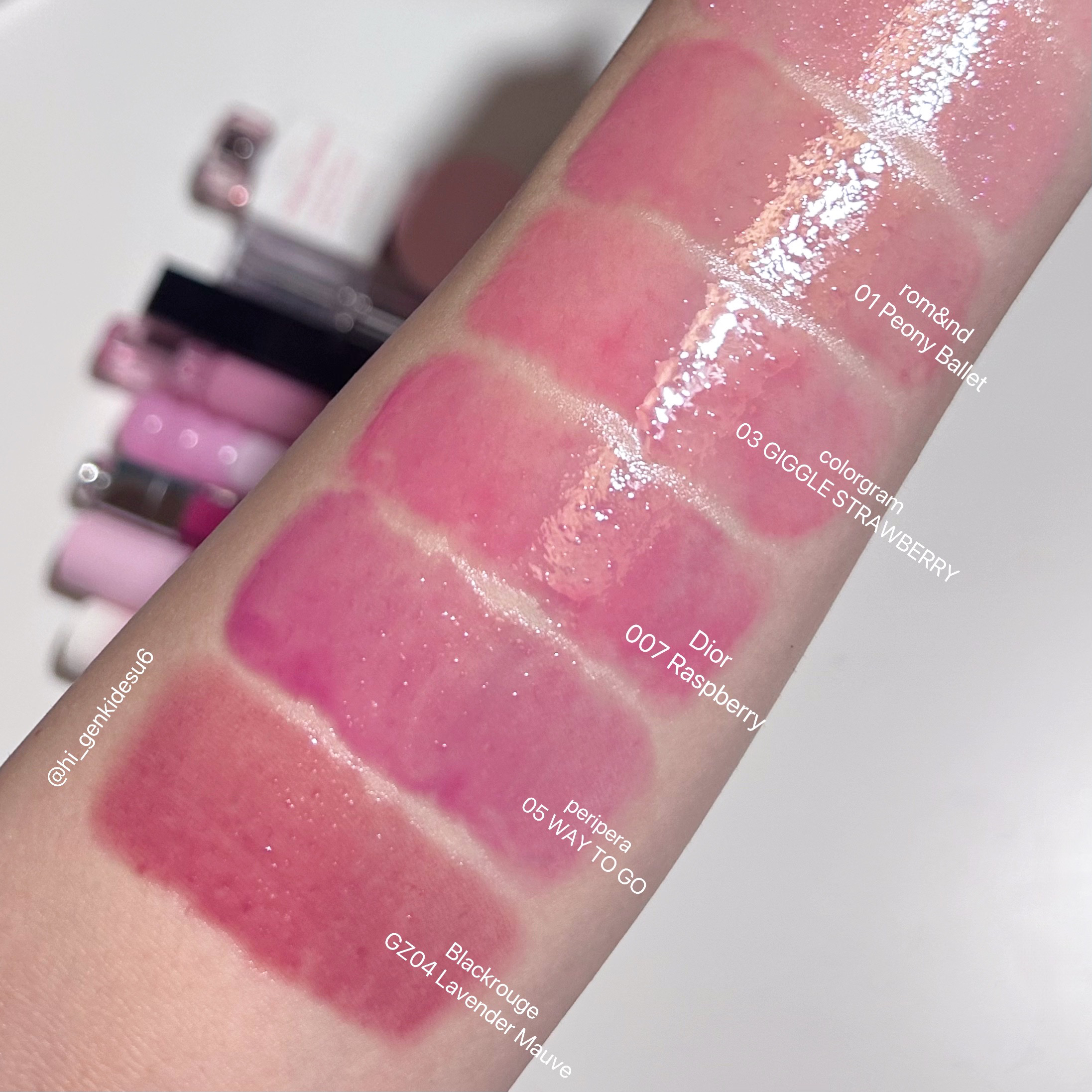 PERIPERA・Dior・wakemake・AOU・rom&nd・Colorgram・Dinto・BLACK