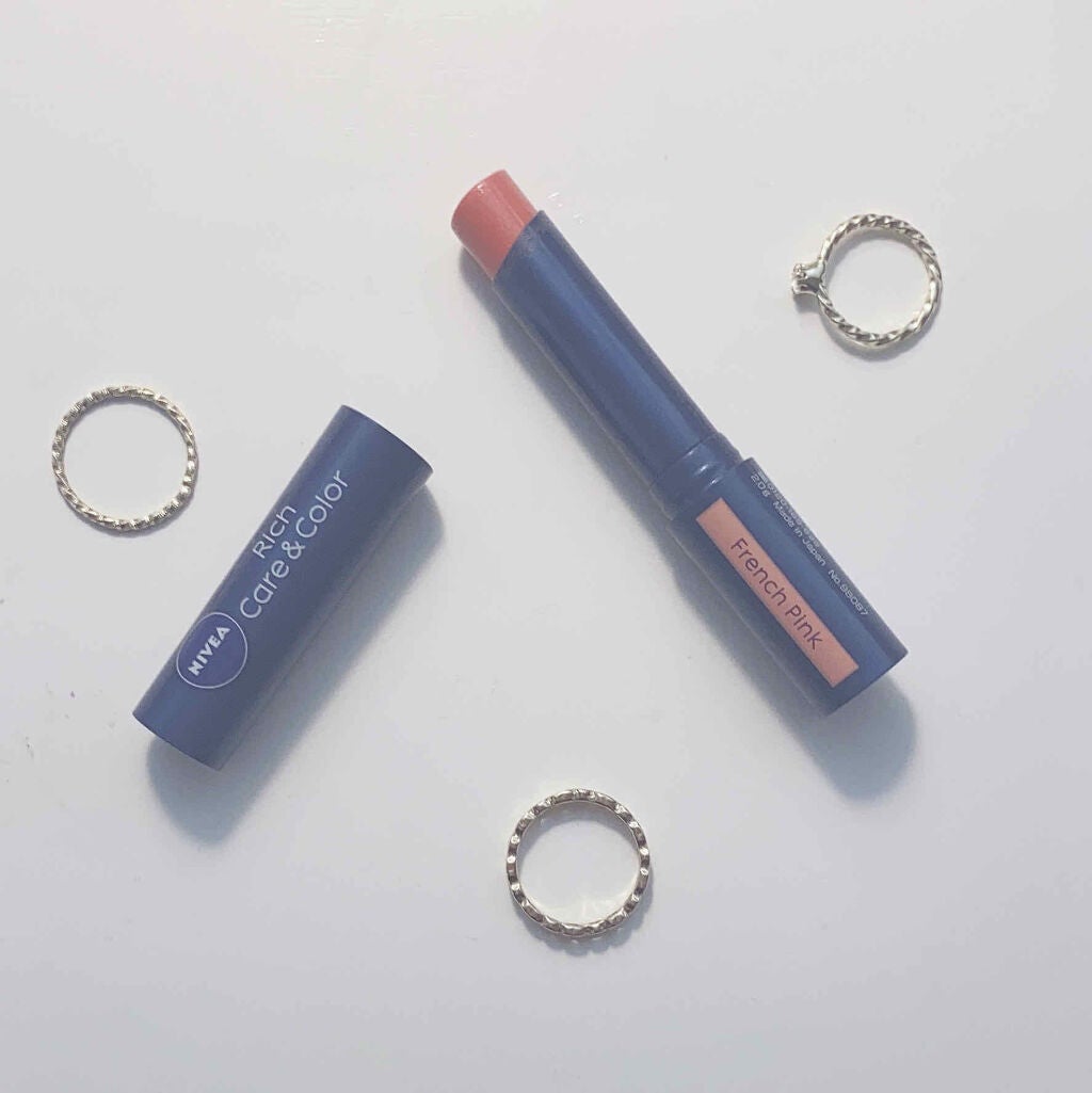 ニベア リッチケア&カラーリップ/ニベア/リップクリームを使ったクチコミ(2枚目)