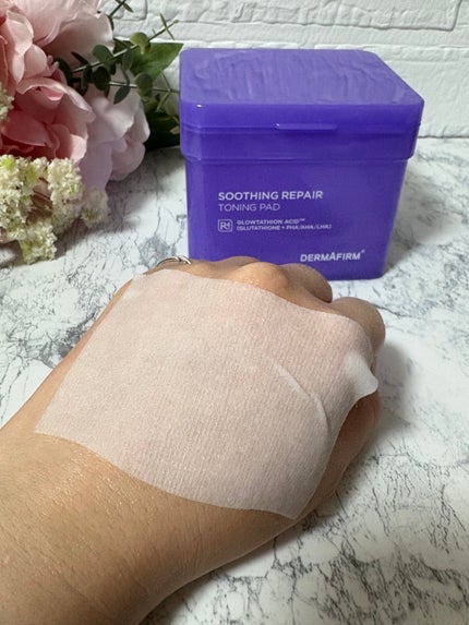 スージングリペア トーニングパッド/ダーマファーム/トナーパッドを使ったクチコミ(5枚目)