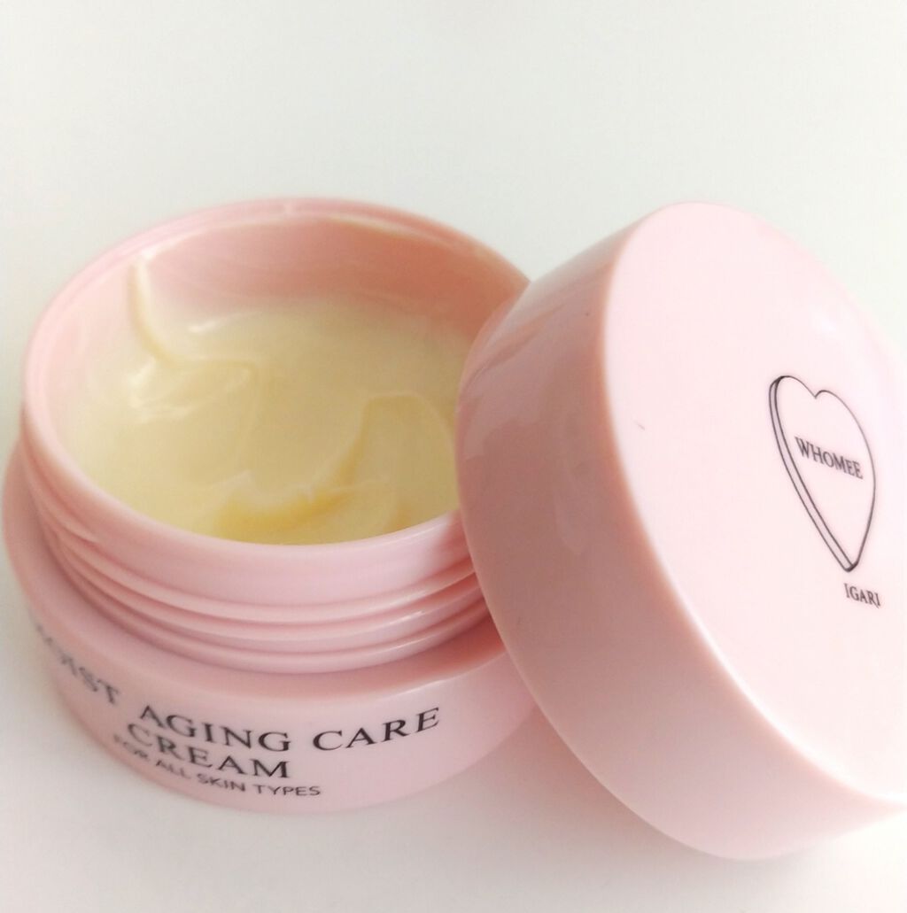 モイストエイジングケアクリーム/WHOMEE/フェイスクリームを使ったクチコミ（2枚目）