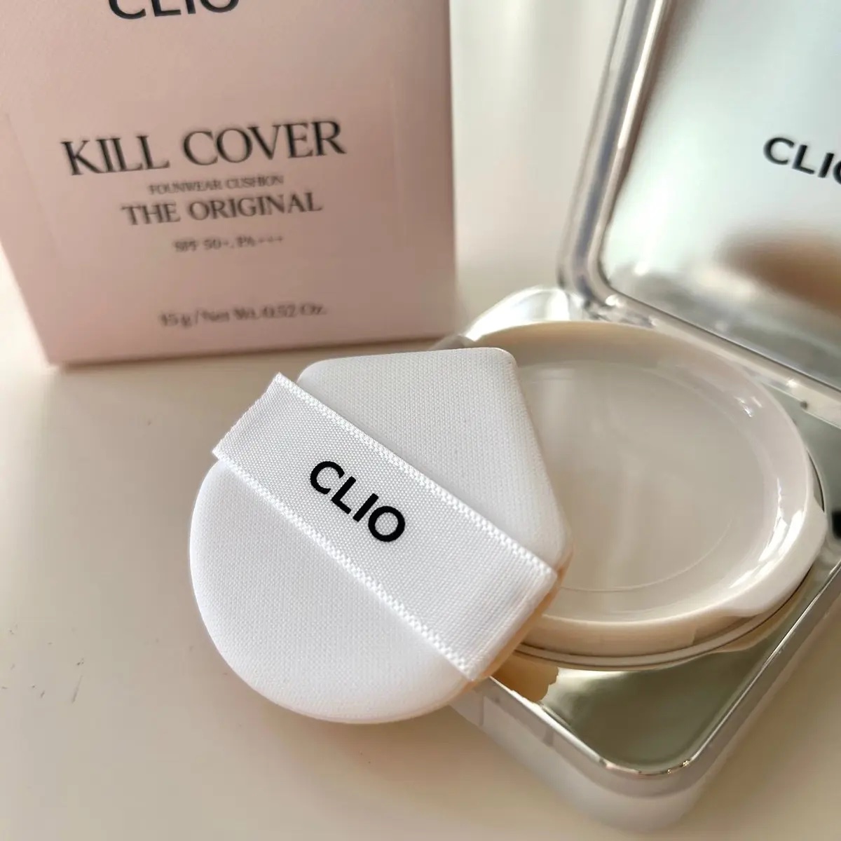 キル カバー ファンウェア クッション ザ オリジナル/CLIO/クッションファンデーションを使ったクチコミ（2枚目）