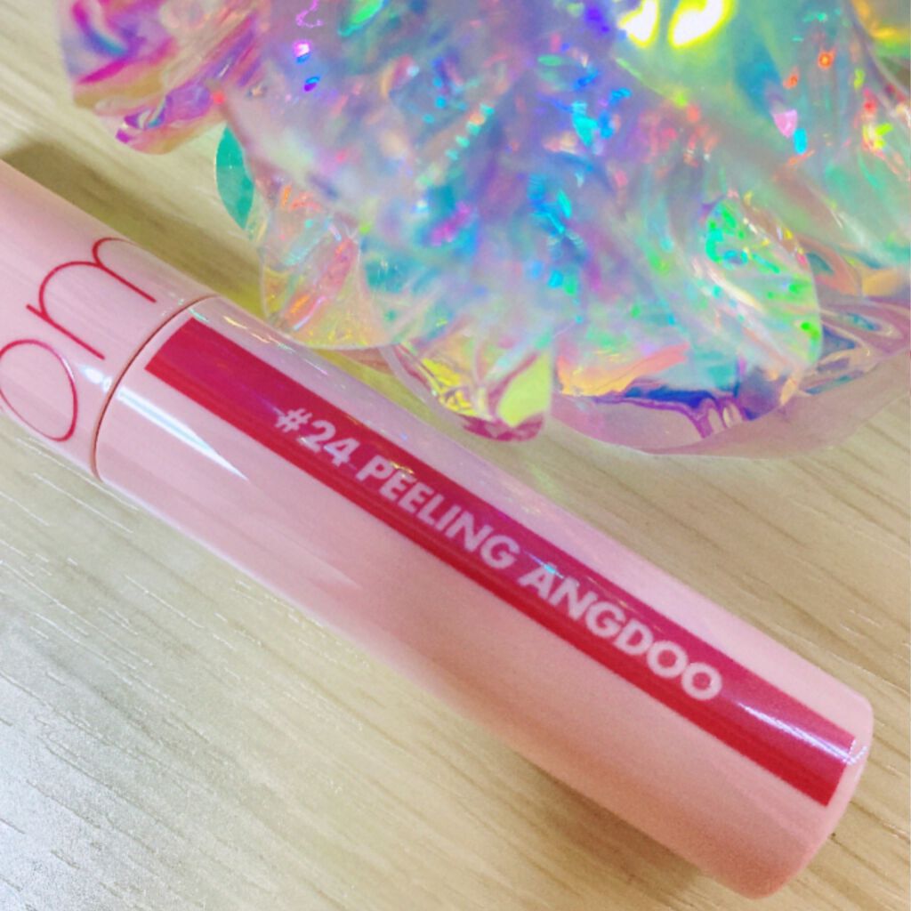 グラスティングウォーターティント/rom&nd/リップティントを使ったクチコミ（2枚目）