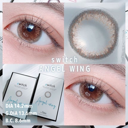 switch(スイッチbyダイヤ)/Diya/カラーコンタクトレンズを使ったクチコミ(2枚目)