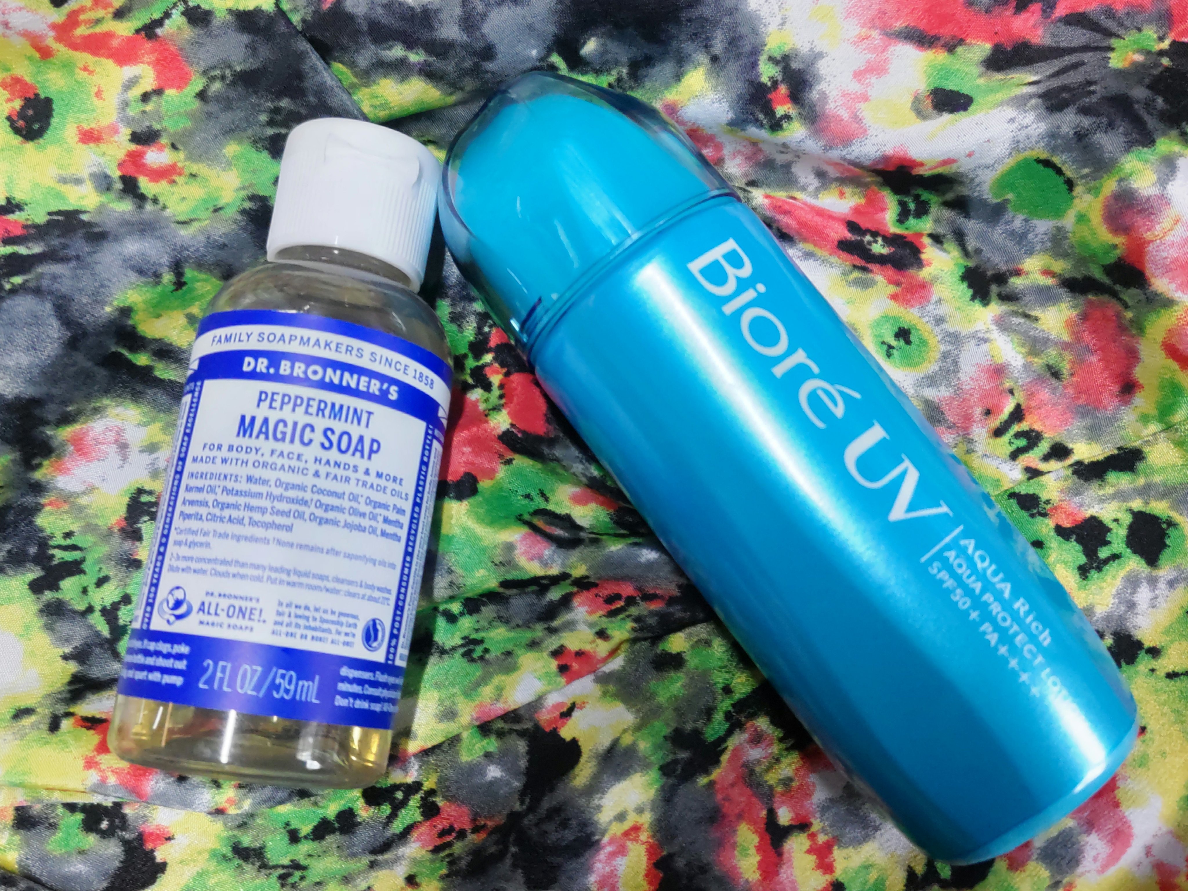 マジックソープ ペパーミント 限定セット（237ml+59ml）/ドクターブロナー/ボディソープを使ったクチコミ（1枚目）