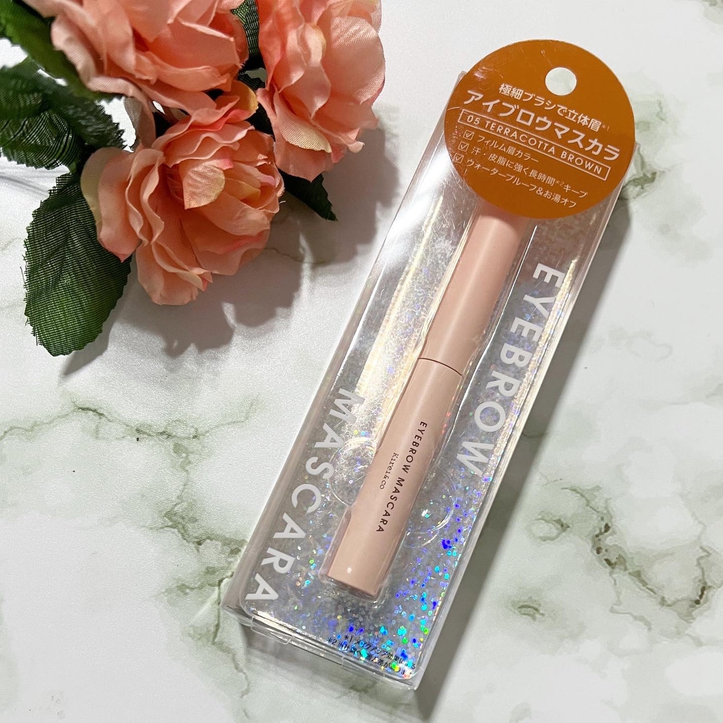 アイブロウマスカラ/Kirei&co./眉マスカラを使ったクチコミ(4枚目)