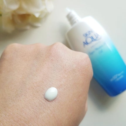 スキンアクア スーパーモイスチャージェル/スキンアクア/日焼け止めジェルを使ったクチコミ(4枚目)