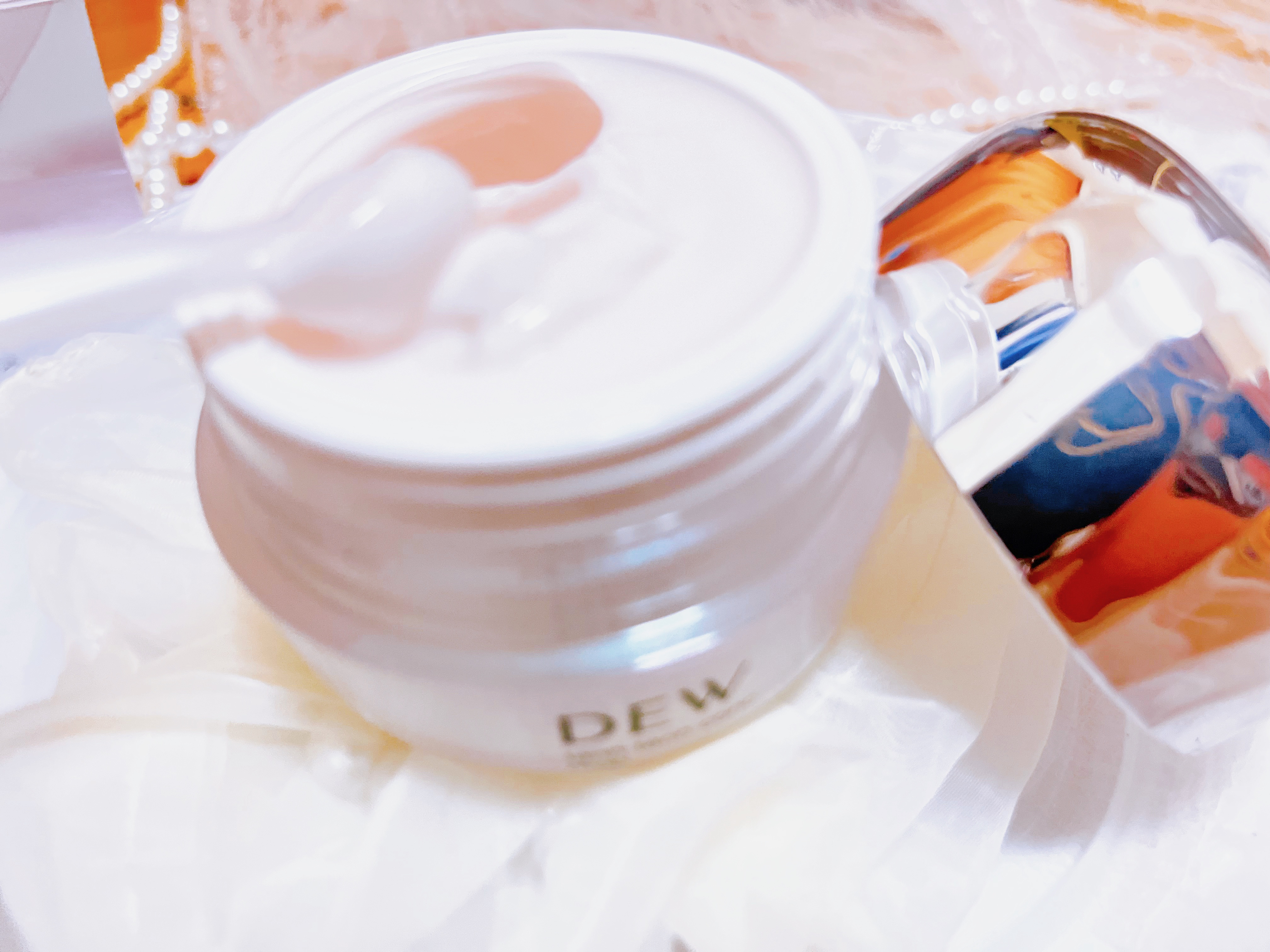 タンタンコンクドロップ/DEW/フェイスクリームを使ったクチコミ（3枚目）