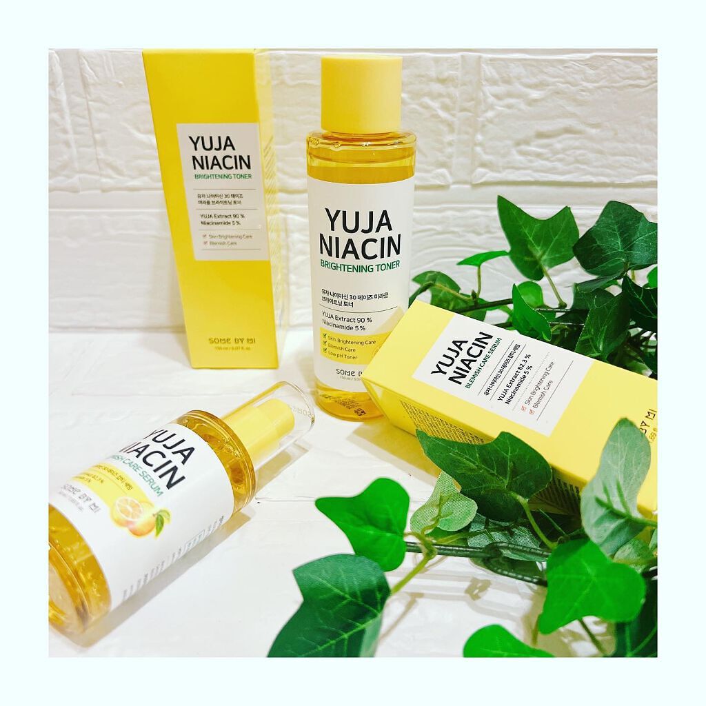 ユズナイアシン30 デイズ ミラクルブライトニング トナー/SOME BY MI/化粧水を使ったクチコミ（1枚目）