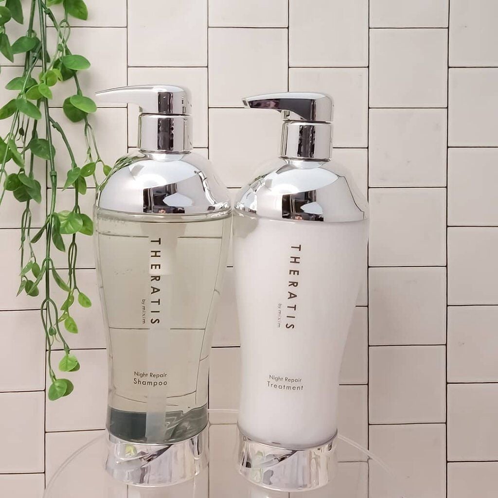 ナイトリペア シャンプー/ヘアトリートメント/THERATIS/シャンプー・コンディショナーを使ったクチコミ(1枚目)