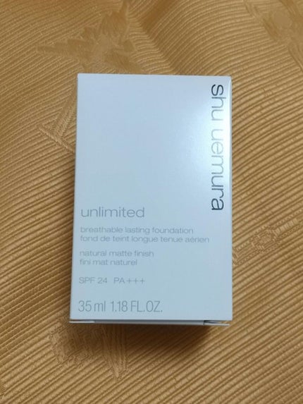 (旧)アンリミテッド ラスティング フルイド/shu uemura/リキッドファンデーションを使ったクチコミ(4枚目)