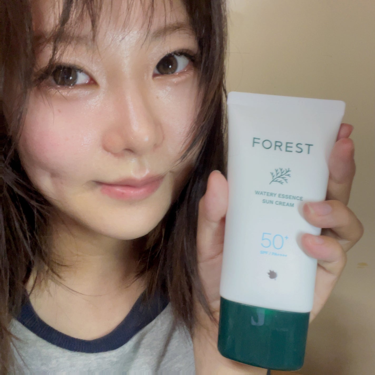 フォレスト マイルドカーミングサンクリーム/FoRest by Greenfinger/日焼け止めクリームを使ったクチコミ(3枚目)