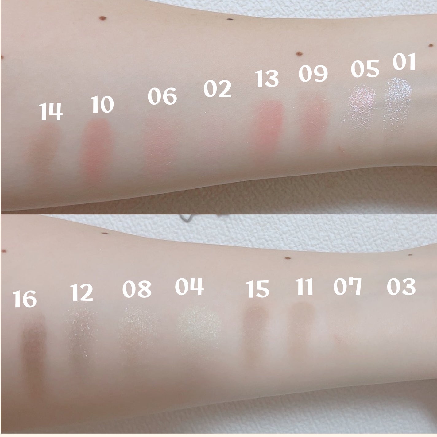 ソフトブラーリングアイパレット/wakemake/アイシャドウパレットを使ったクチコミ(3枚目)