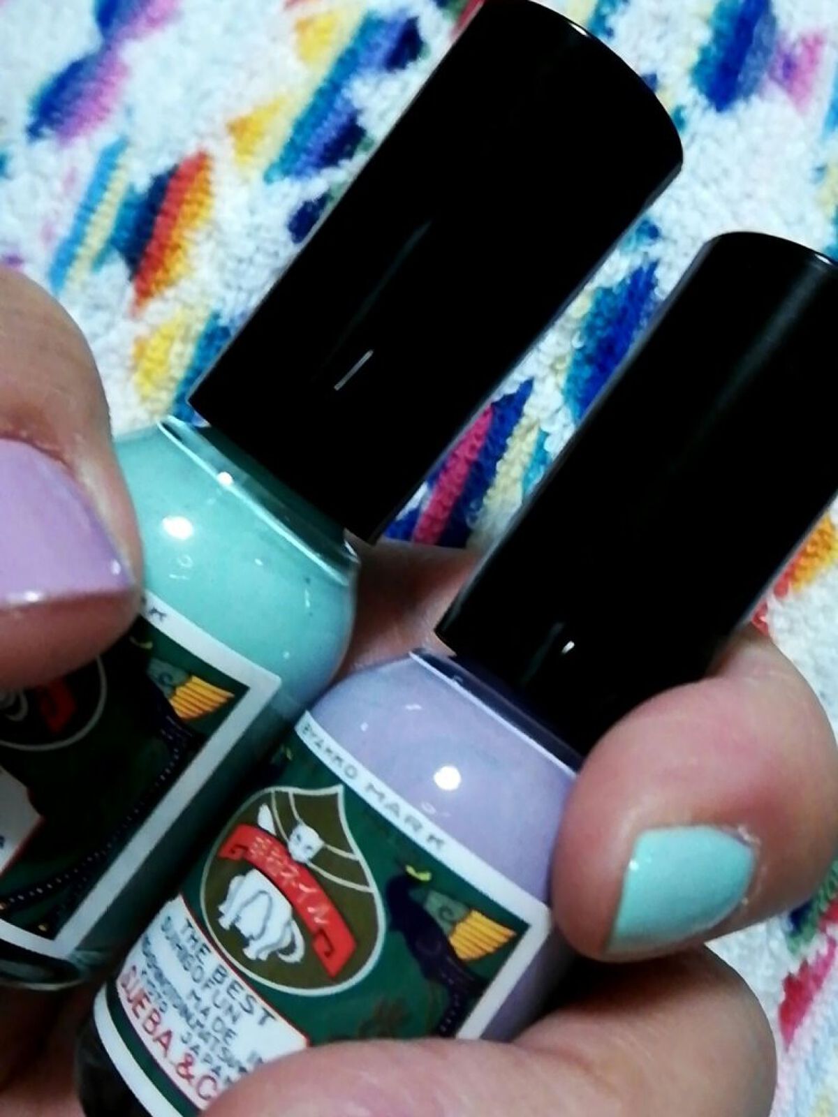 胡粉ネイル/上羽絵惣/マニキュアを使ったクチコミ（1枚目）