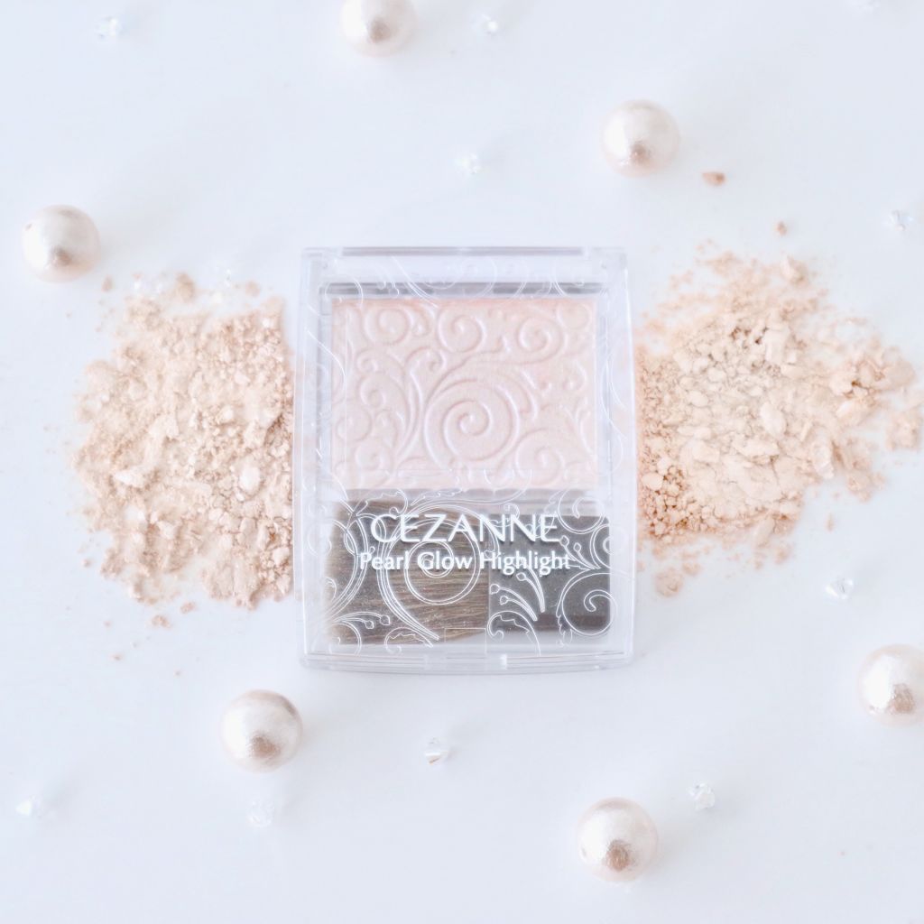 パールグロウハイライト/CEZANNE/パウダーハイライトを使ったクチコミ(1枚目)