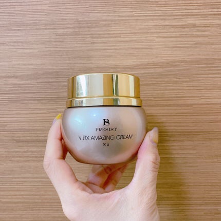 PRESIST V FIX AMAZING CREAM/PRESIST/フェイスクリームを使ったクチコミ(1枚目)
