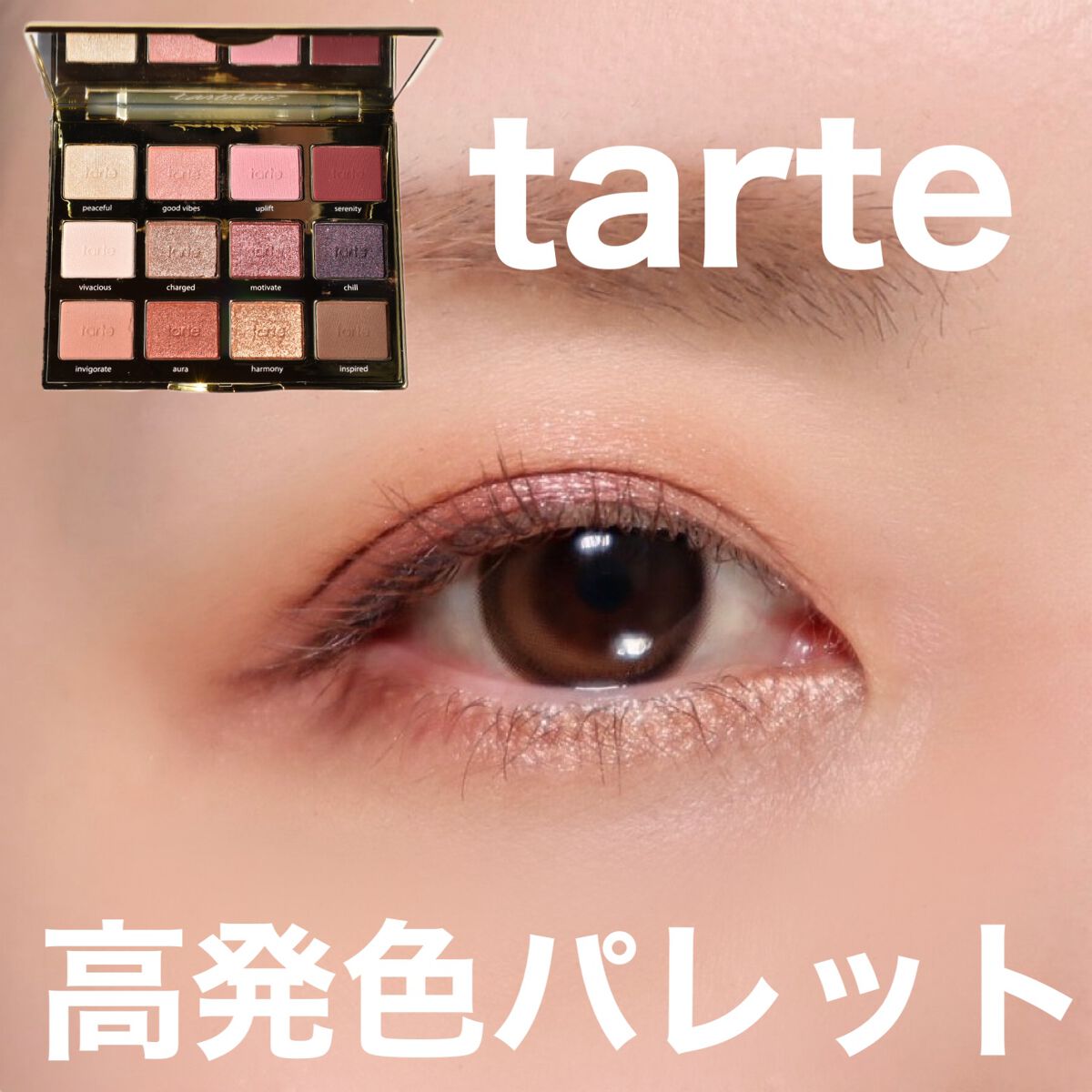 タルトレット Ｅ  アマゾニアンクレイ パレット/tarte/アイシャドウパレットを使ったクチコミ（1枚目）