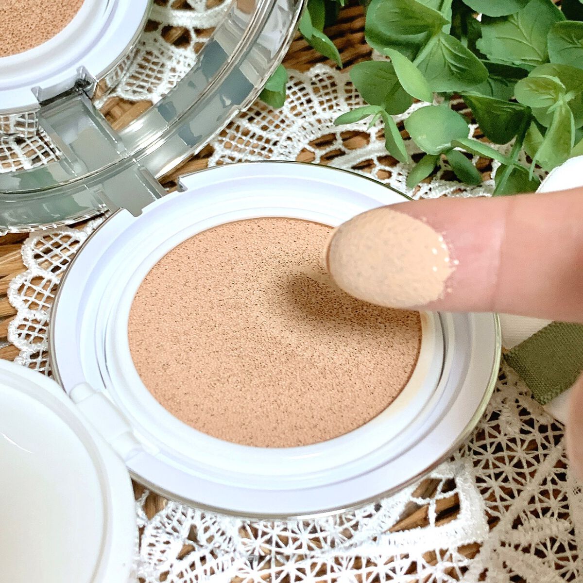 スリムフィット エバーラスティング クッション/Dear.A/クッションファンデーションを使ったクチコミ(3枚目)