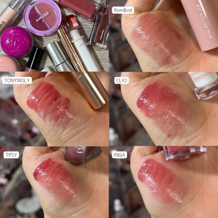 リップ&チークヘルシーバーム/AMUSE/ジェル・クリームチークを使ったクチコミ(3枚目)