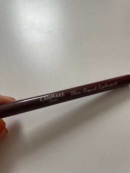スリムリキッドアイライナー/キャンメイク/リキッドアイライナーを使ったクチコミ(1枚目)