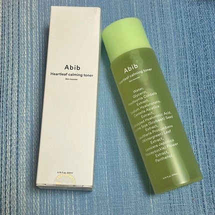 ドクダミカーミングトナー スキンブースター/Abib /ブースター・導入液を使ったクチコミ(1枚目)
