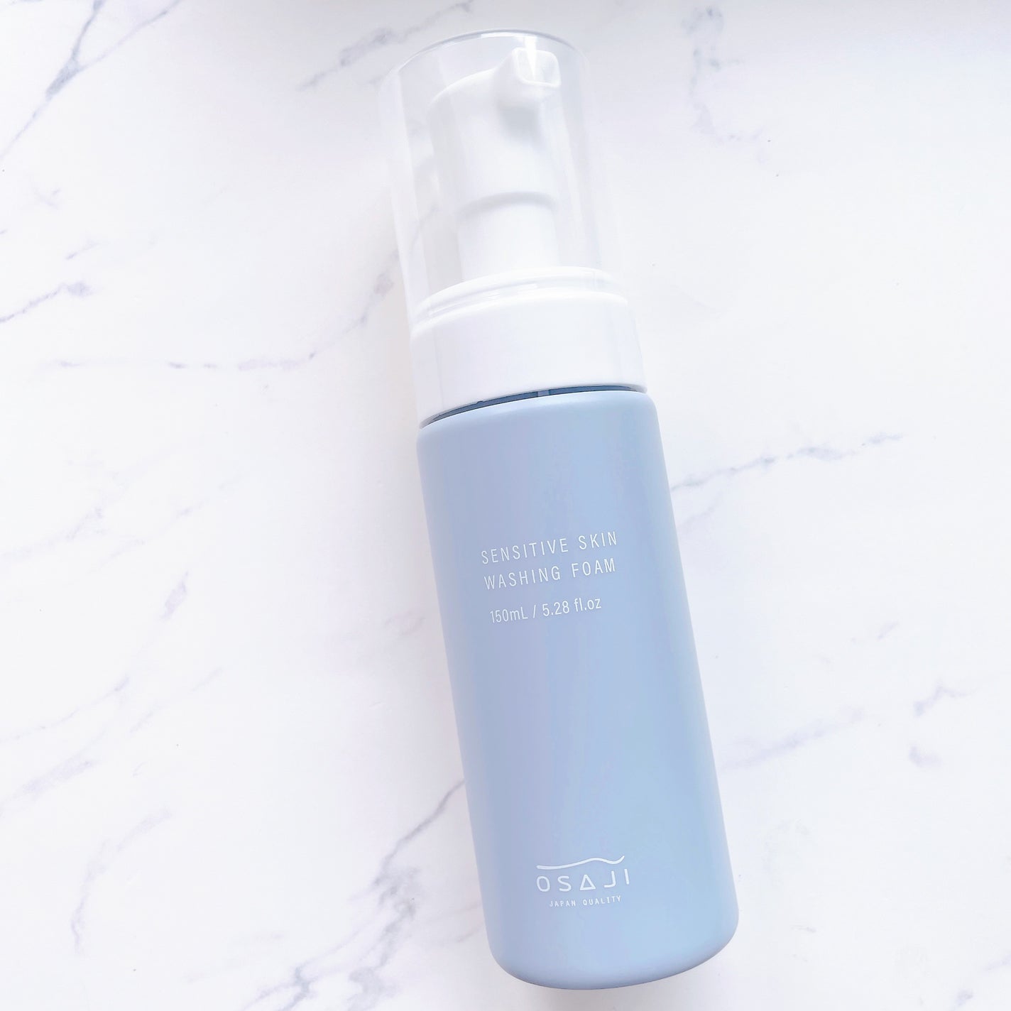 センシティブ スキン ウォッシングフォーム/OSAJI/泡洗顔を使ったクチコミ(1枚目)