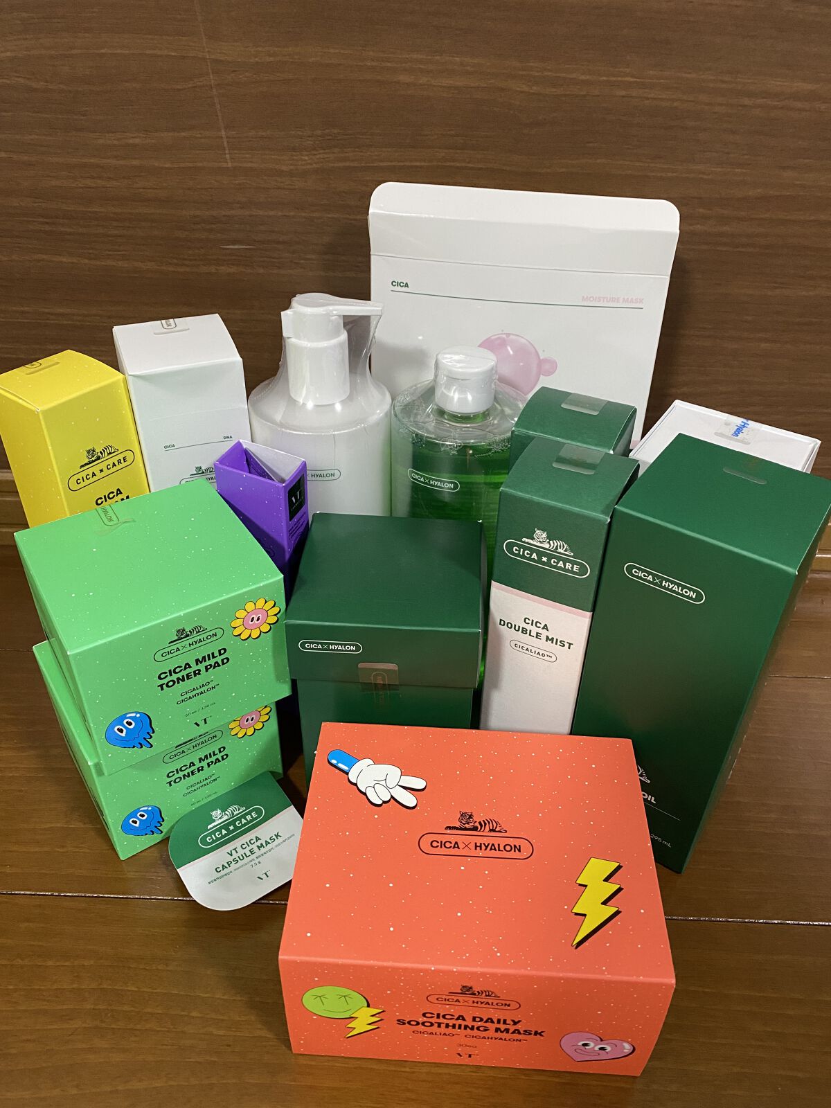 CICA ダブルミスト/VT/ミスト状化粧水を使ったクチコミ（1枚目）