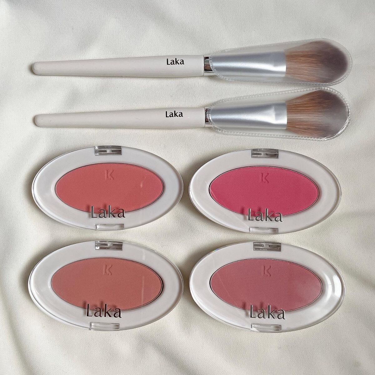 ラブシルクブラッシュ/Laka/パウダーチークを使ったクチコミ（2枚目）