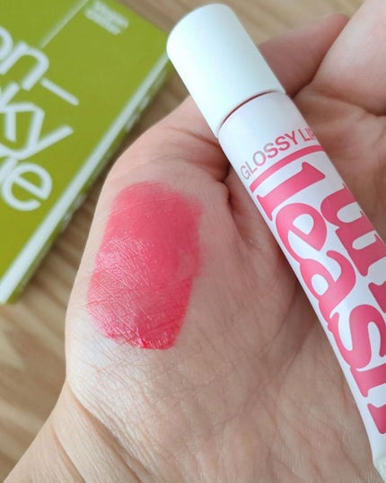 ノンスティッキーダズルティント/unleashia/リップティントを使ったクチコミ(6枚目)