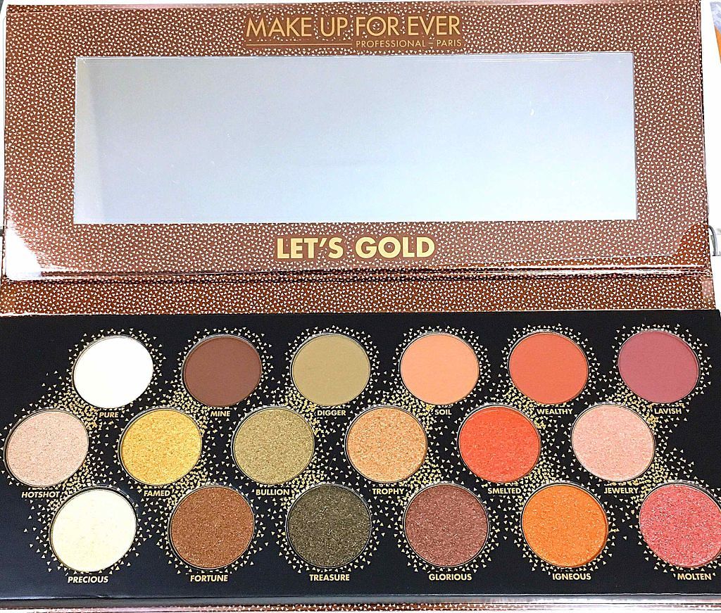 レッツゴールドアイパレット｜MAKE UP FOR EVERの人気色を比較