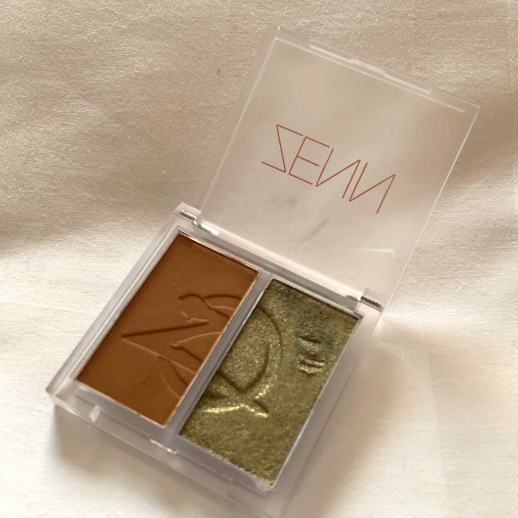 アイシャドウデュオ/ZENN.th/アイシャドウパレットを使ったクチコミ(1枚目)