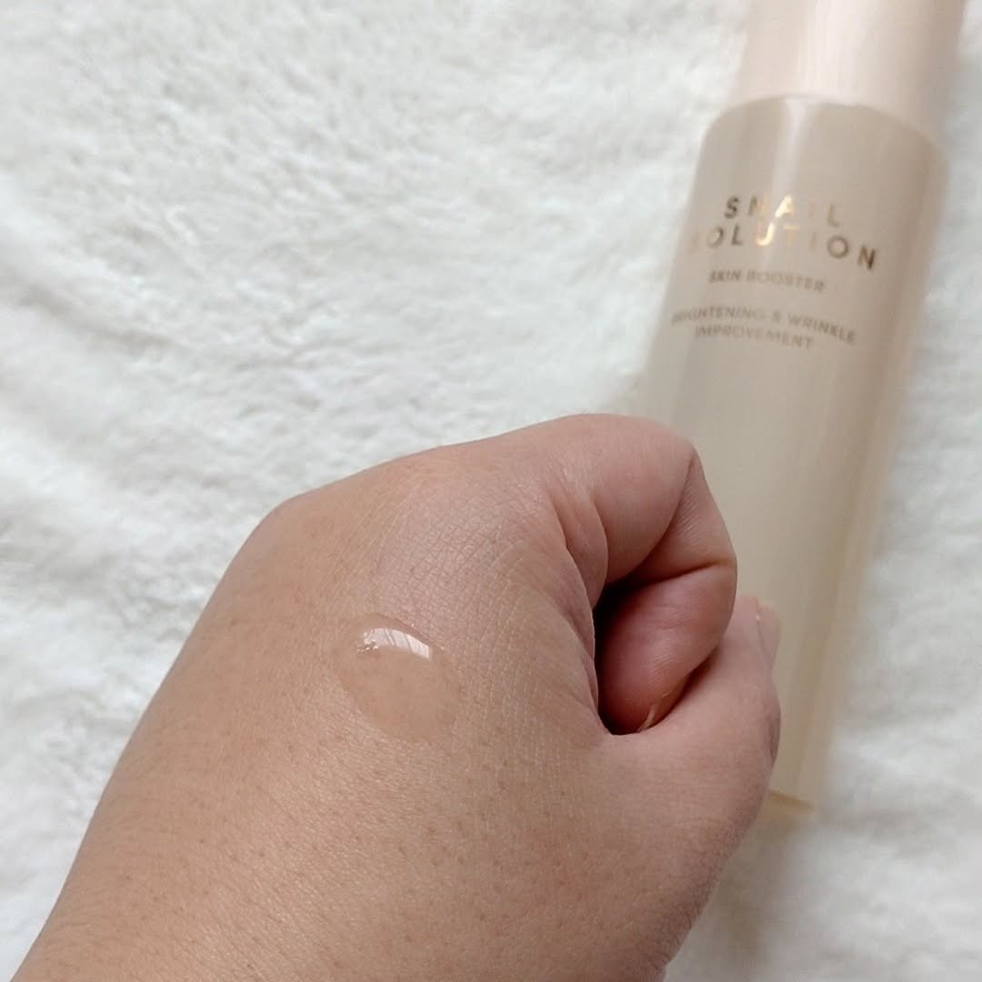 スネイルソリューション スキンブースター(R)/ネイチャーリパブリック/ブースター・導入液を使ったクチコミ（3枚目）