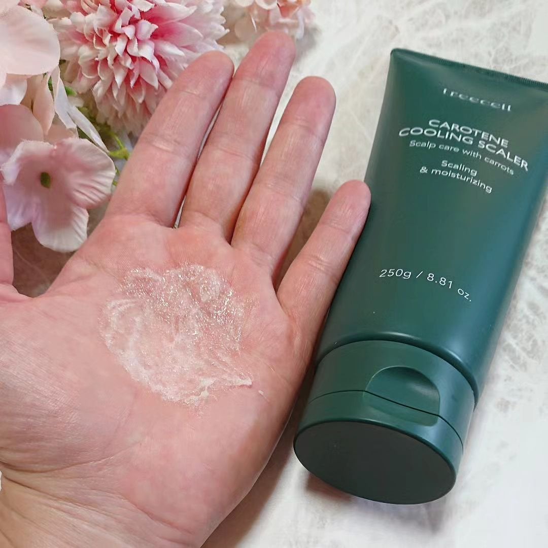 カロテンクーリングスケーラー/treecell/頭皮クレンジングを使ったクチコミ(4枚目)