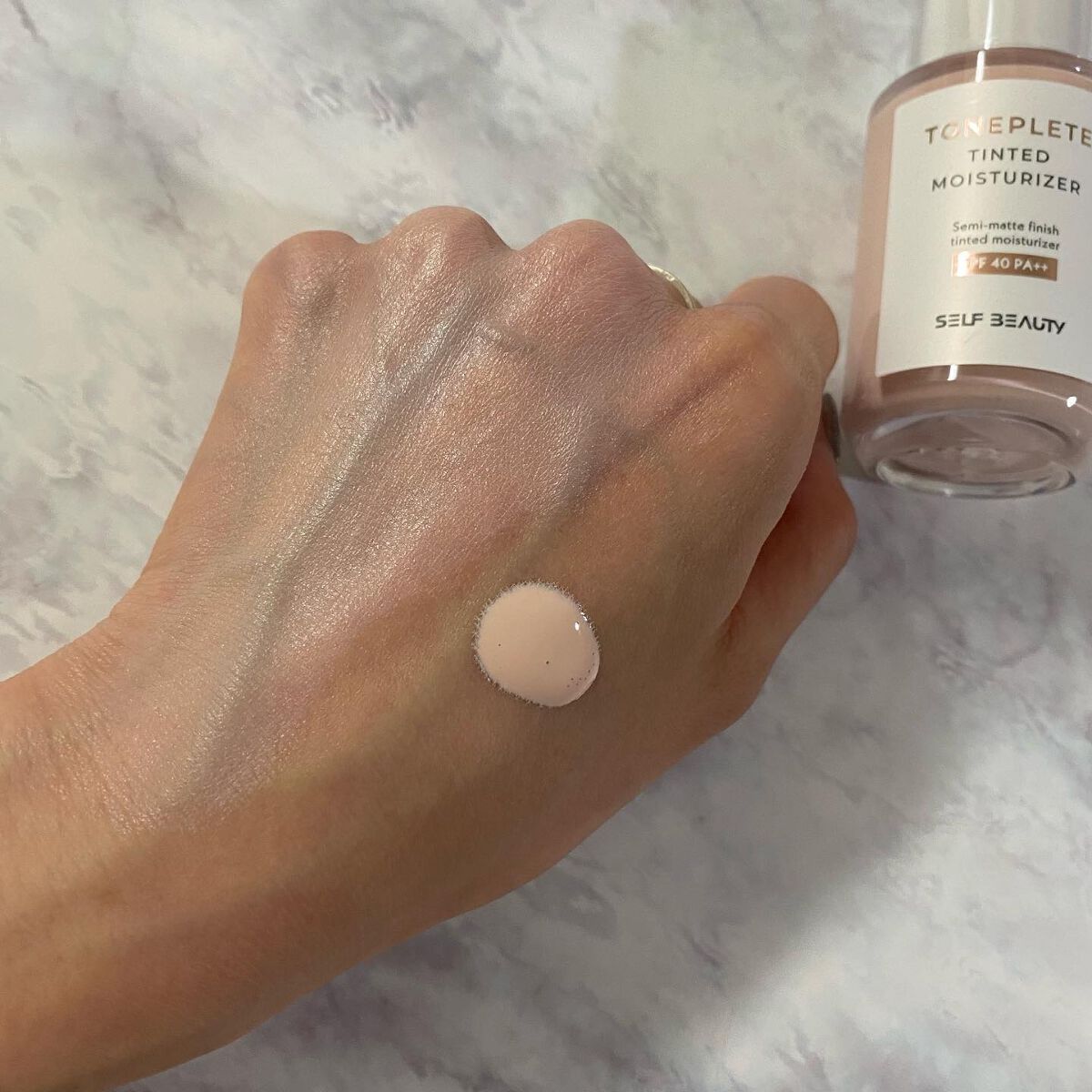 トーンアップUV下地/SELF BEAUTY/化粧下地を使ったクチコミ（3枚目）