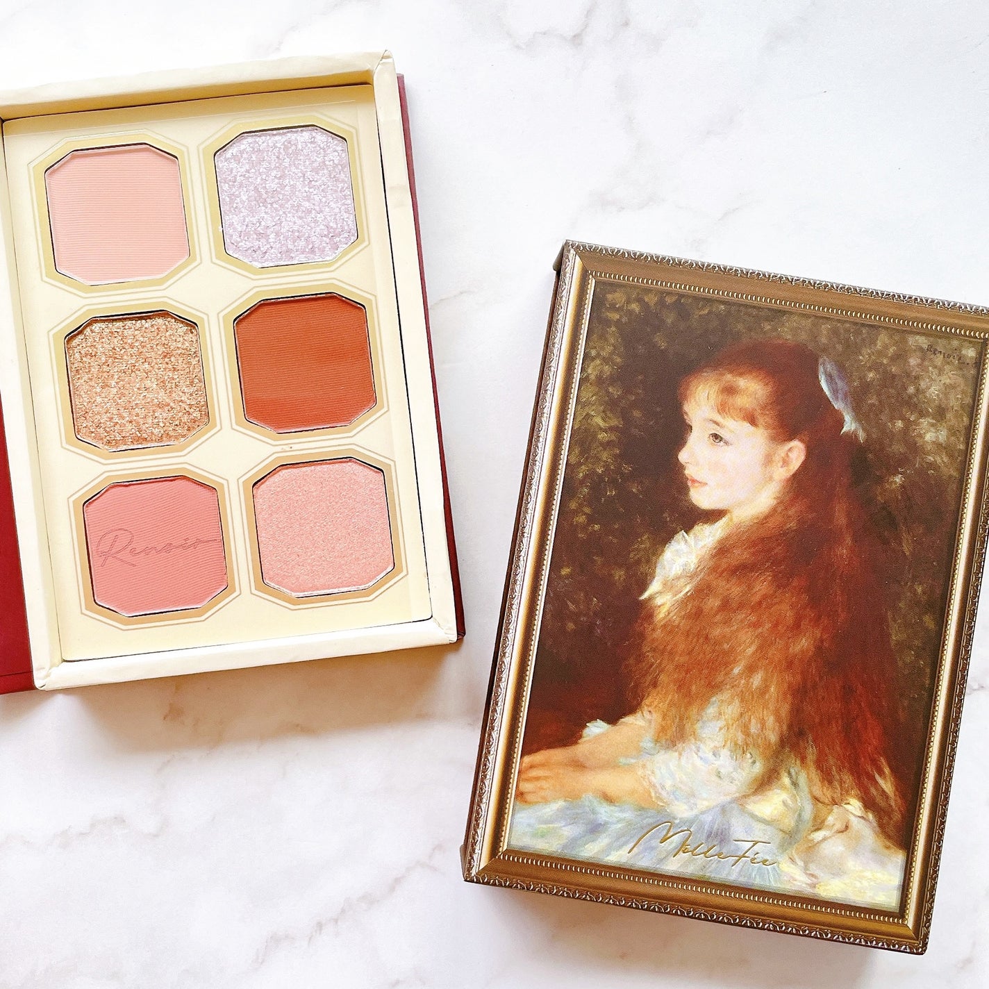 絵画アイシャドウパレット/MilleFée/アイシャドウパレットを使ったクチコミ(4枚目)