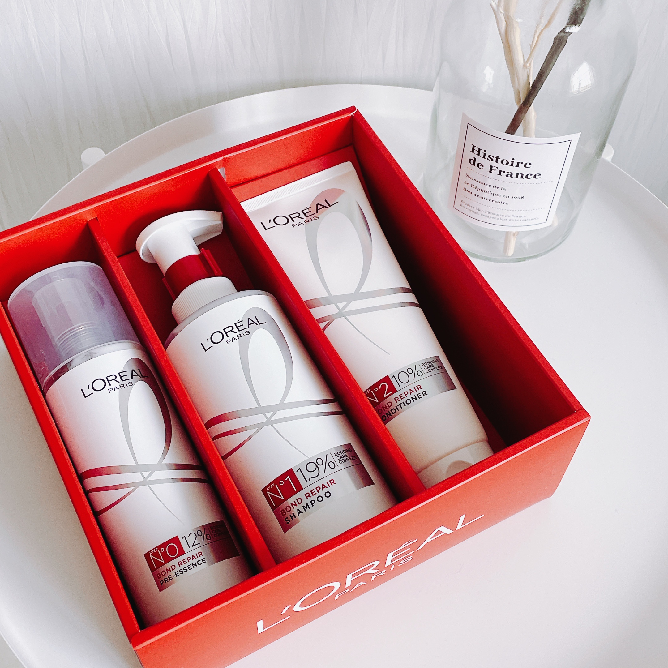 ロレアル パリ ボンド リペア シャンプー／コンディショナー/ロレアル パリ/市販シャンプーを使ったクチコミ（2枚目）