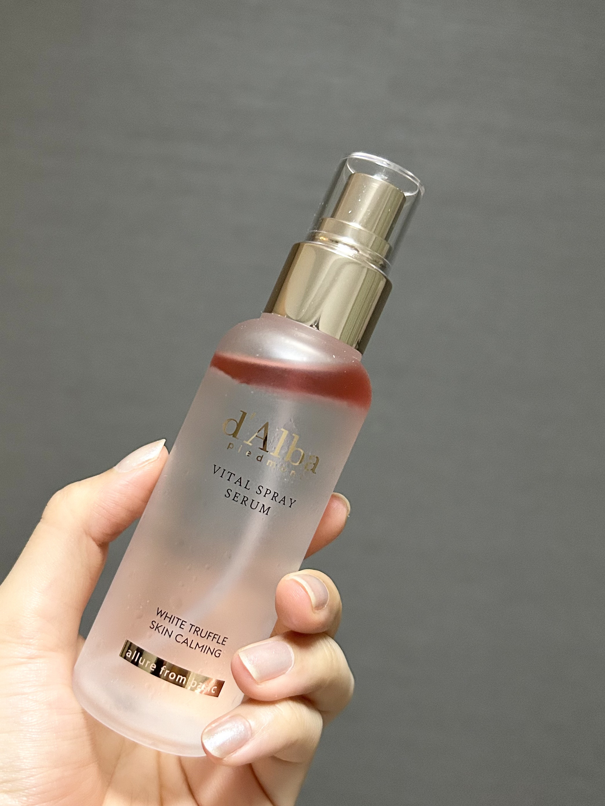 ダルバ ホワイトトリュフバイタルスプレーセラム/ダルバ/ミスト状化粧水を使ったクチコミ（1枚目）
