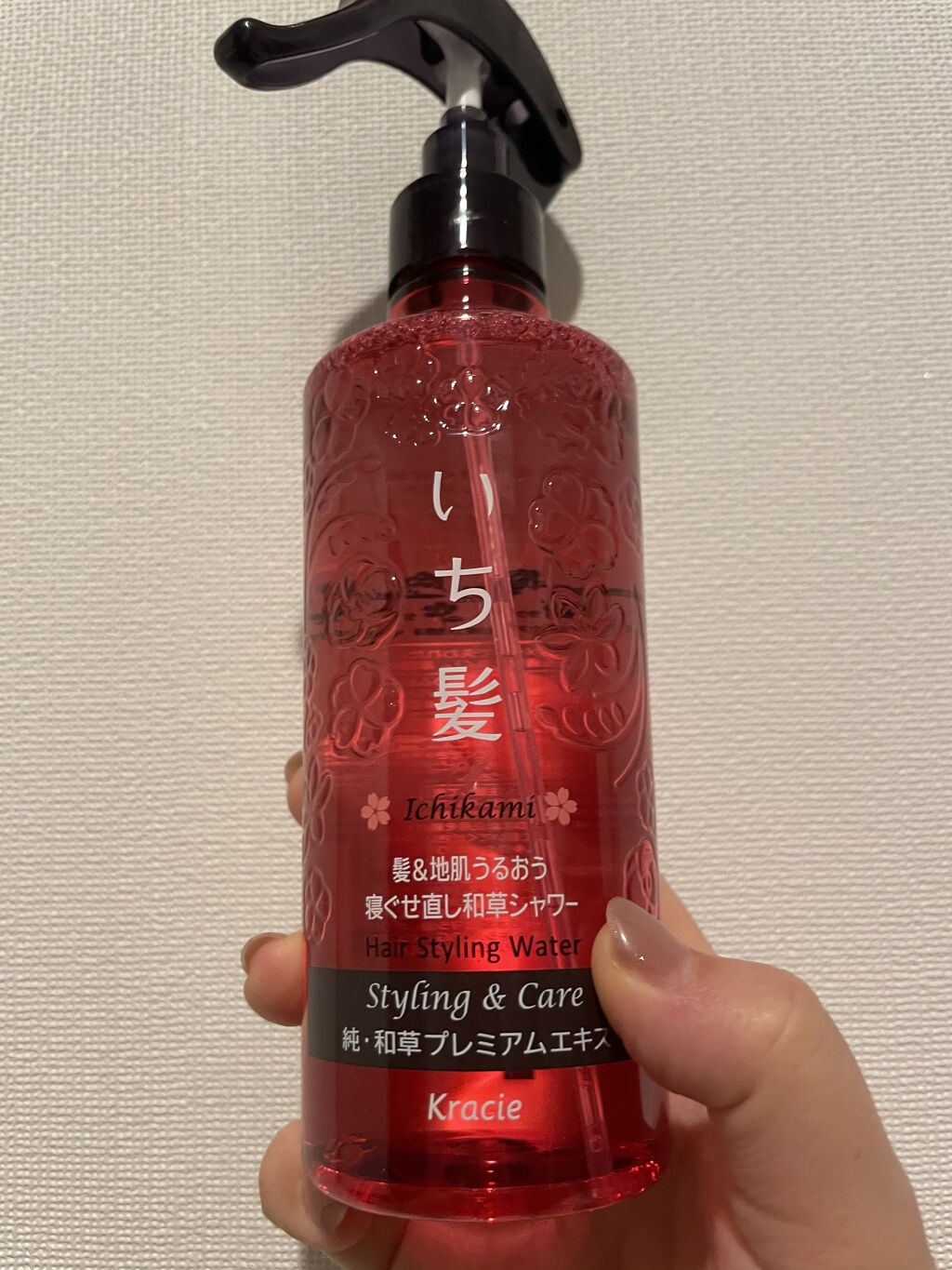 髪＆地肌うるおう寝ぐせ直し和草シャワー/いち髪/ヘアミストを使ったクチコミ（1枚目）