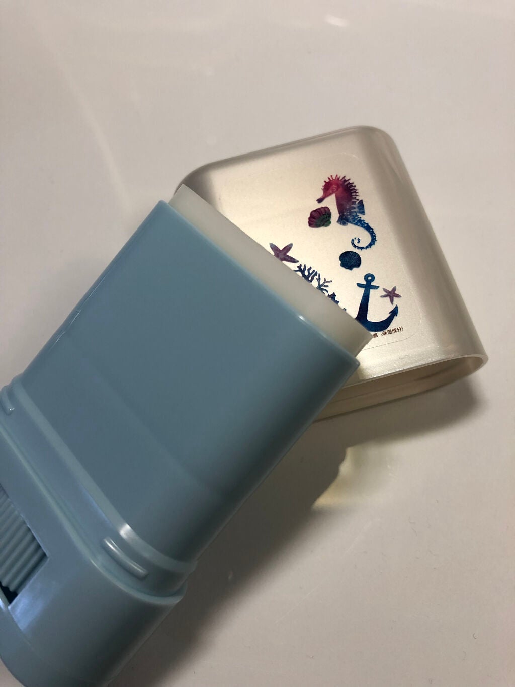 エチケットコントロール クールUVスティック with Ag/SAVON de BLAN°C/日焼け止め・UVケアを使ったクチコミ(3枚目)