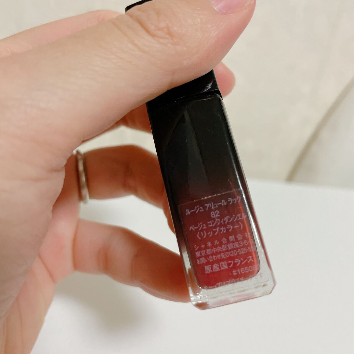 ルージュ アリュール ラック/CHANEL/口紅を使ったクチコミ（2枚目）