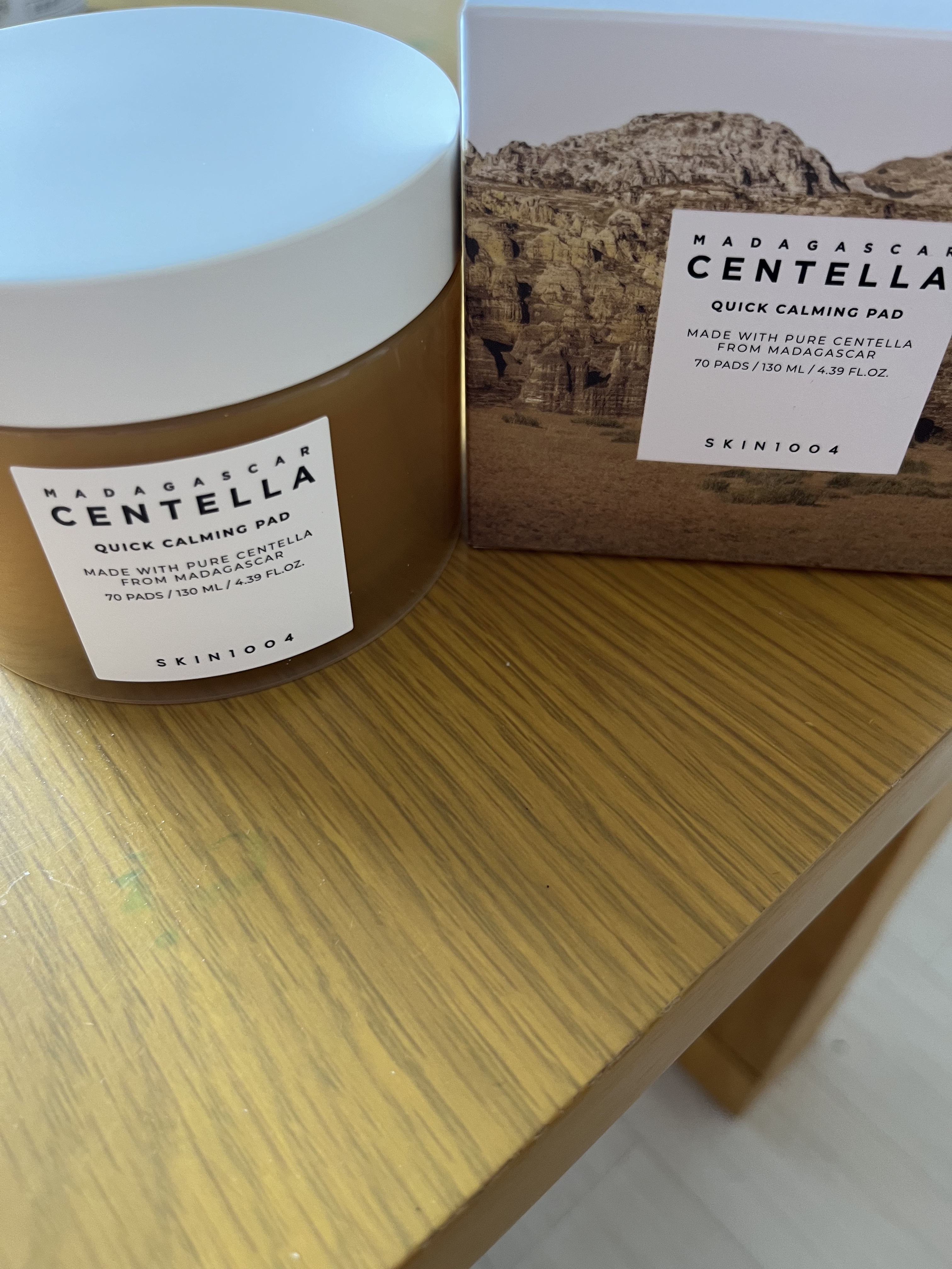 センテラ クイックカーミングパッド/SKIN1004/トナーパッドを使ったクチコミ（1枚目）