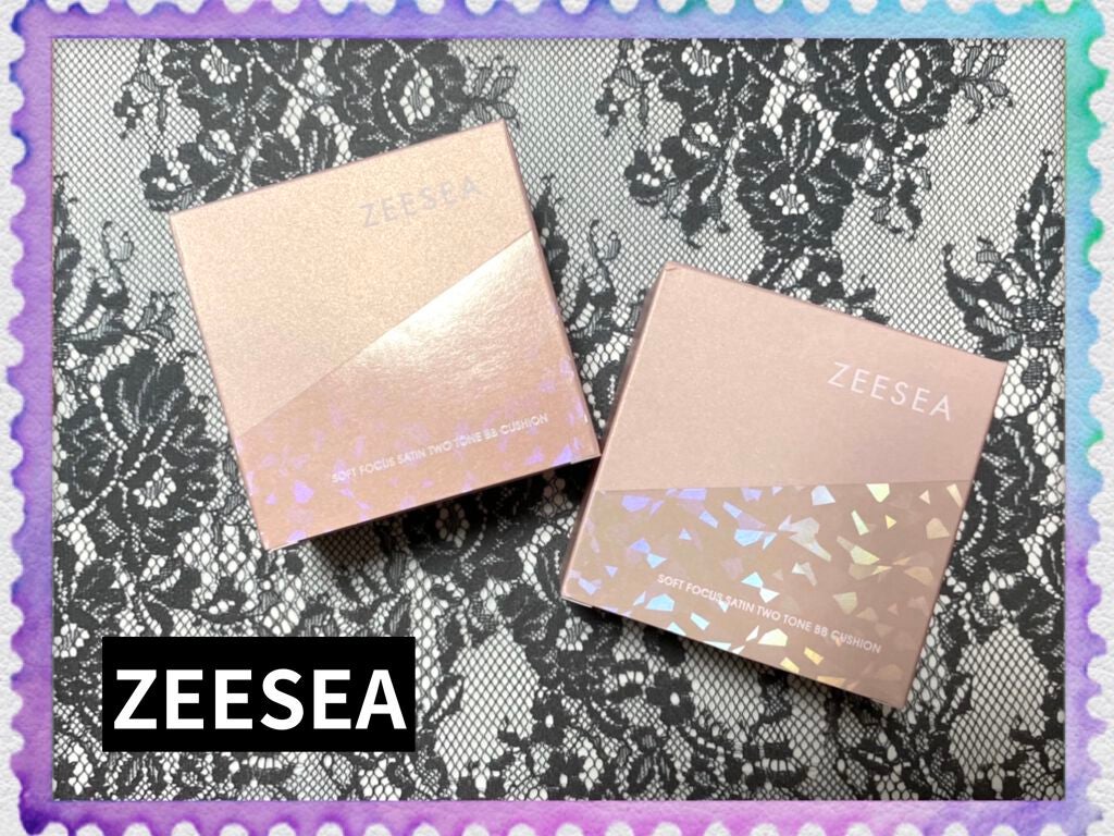 ZEESEA メタバースピンクシリーズ ソフトフォーカスツートンBBクッション/ZEESEA/クッションファンデーションを使ったクチコミ(1枚目)