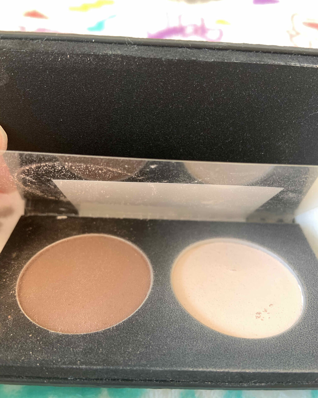 A.K.R　キアロスクーロ/ヤマノビューティメイト/プレストパウダーを使ったクチコミ（3枚目）