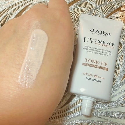 ウォータフルトーンアップサンクリーム/ダルバ/日焼け止めクリームを使ったクチコミ(6枚目)
