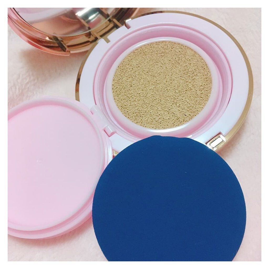 ピンクティーツリーカバークッション/APLIN/クッションファンデーションを使ったクチコミ(2枚目)