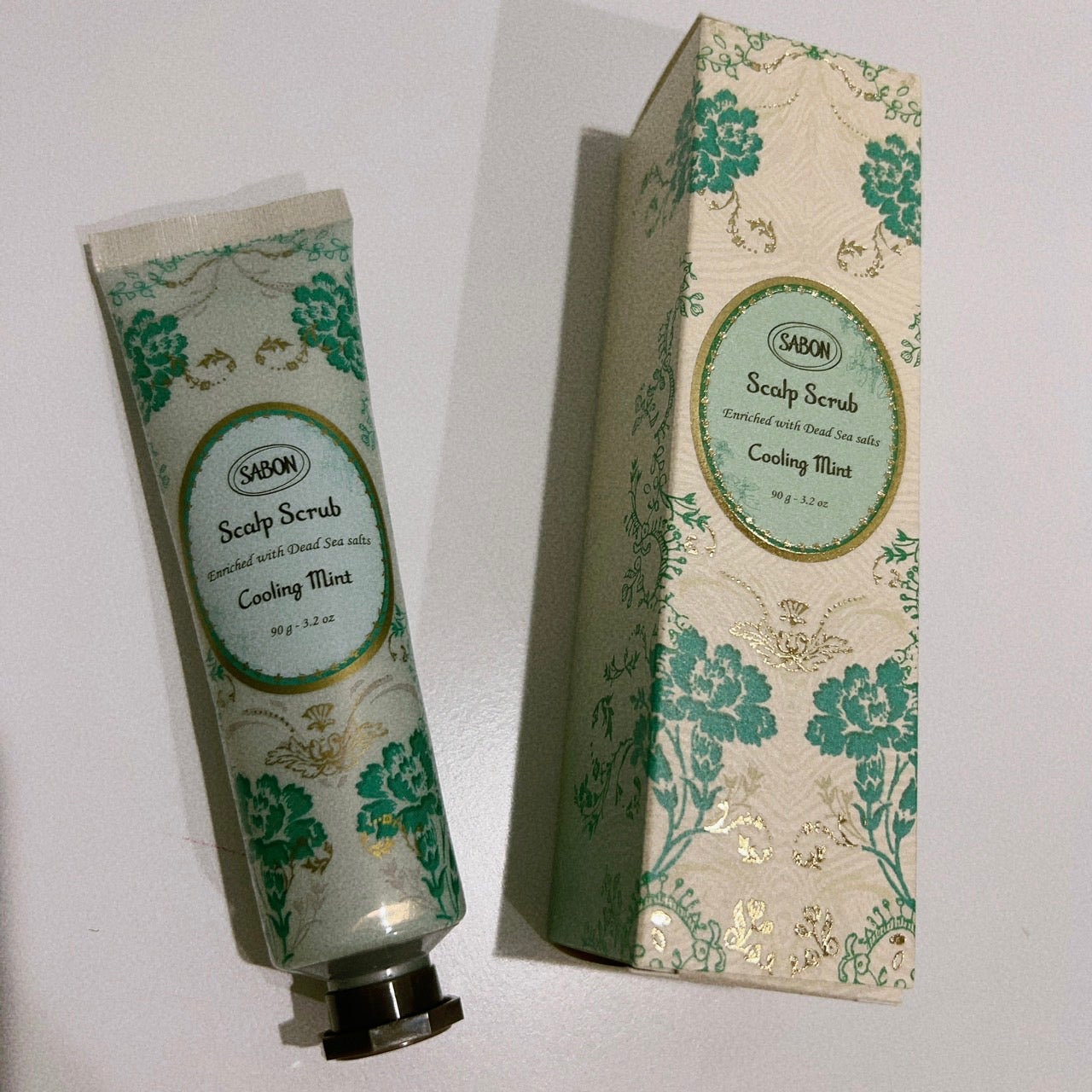 ヘッドスクラブ リフレッシング(ミント)/SABON/ヘッドスクラブを使ったクチコミ(1枚目)