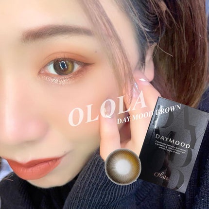 デームードブラウンマンスリー (DAYMOOD BROWN monthly)/OLOLA/1ヶ月(1MONTH)カラコンを使ったクチコミ(6枚目)