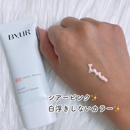 セラムフィット ヴェール デイ UV エッセンス/ByUR/日焼け止めローションを使ったクチコミ(2枚目)
