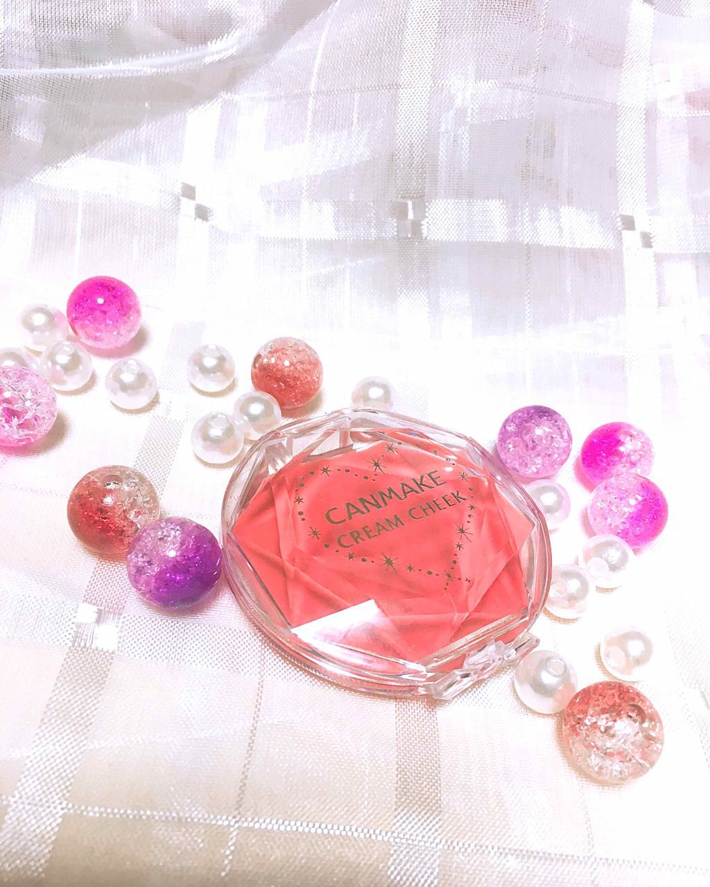 クリームチーク(クリアタイプ)/キャンメイク/ジェル・クリームチークを使ったクチコミ(1枚目)