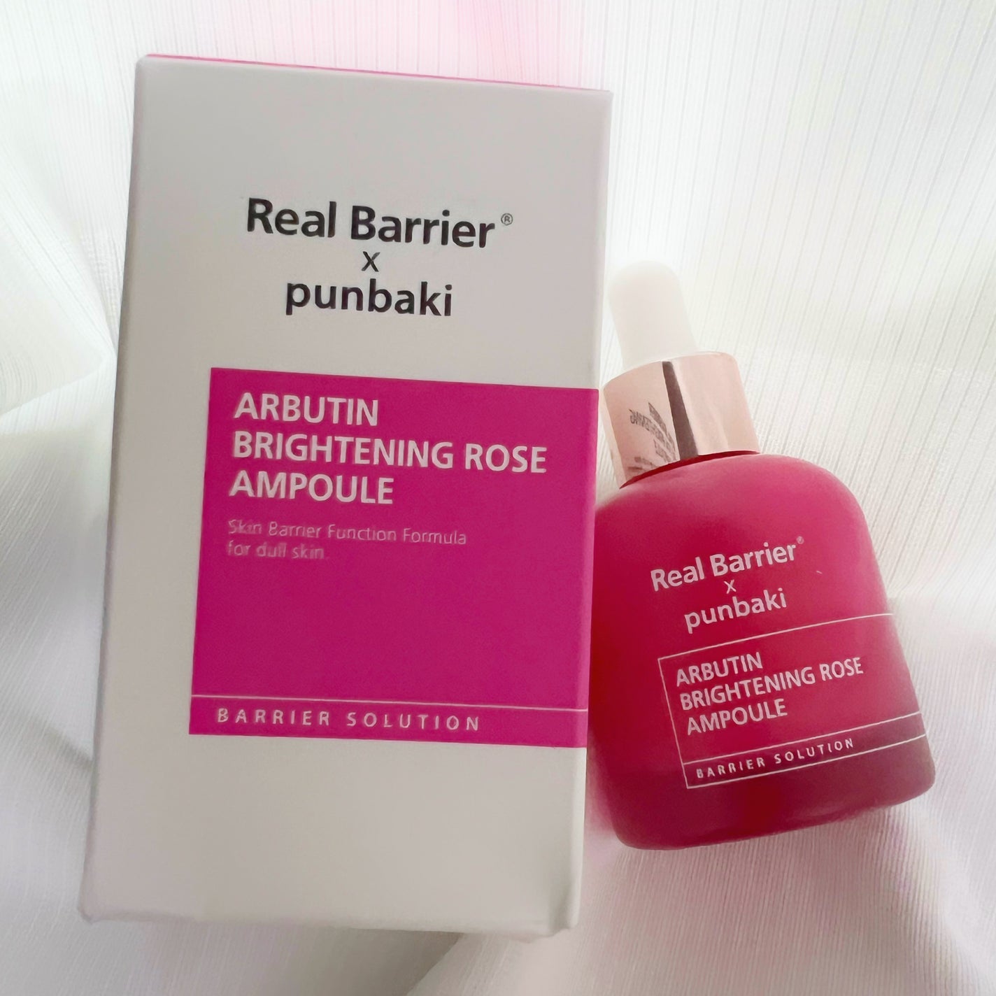 アルブチンブライトニングローズアンプル/Real Barrier/美容液を使ったクチコミ(1枚目)